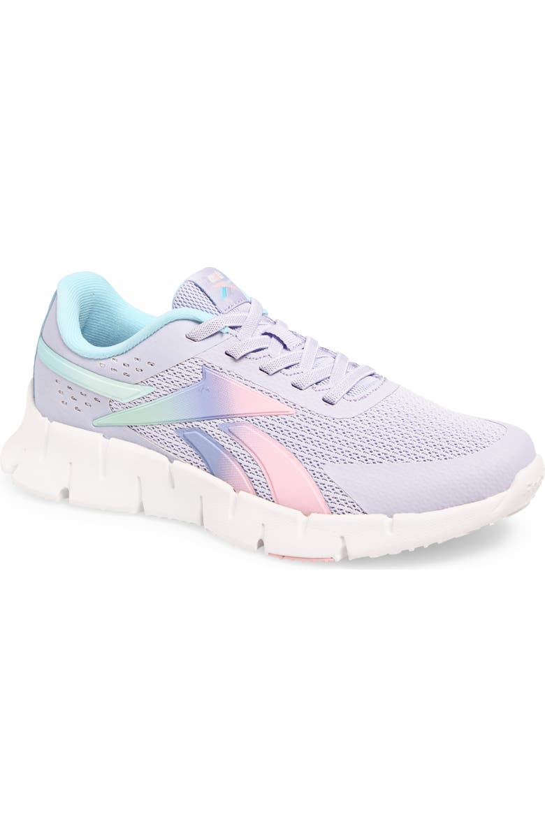 Reebok Kids' Zig Dynamica 2.0 Sneaker, Main, color, Lilac/ Pink/ White