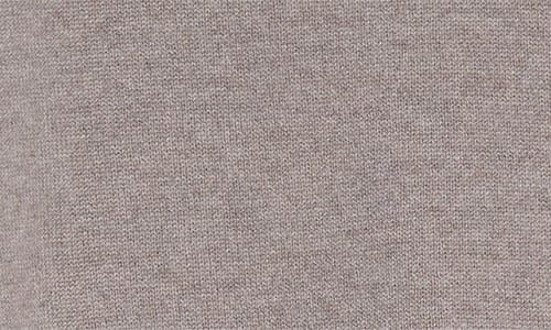 Massimo Alba Half Zip Cashmere Sweater In Tortora