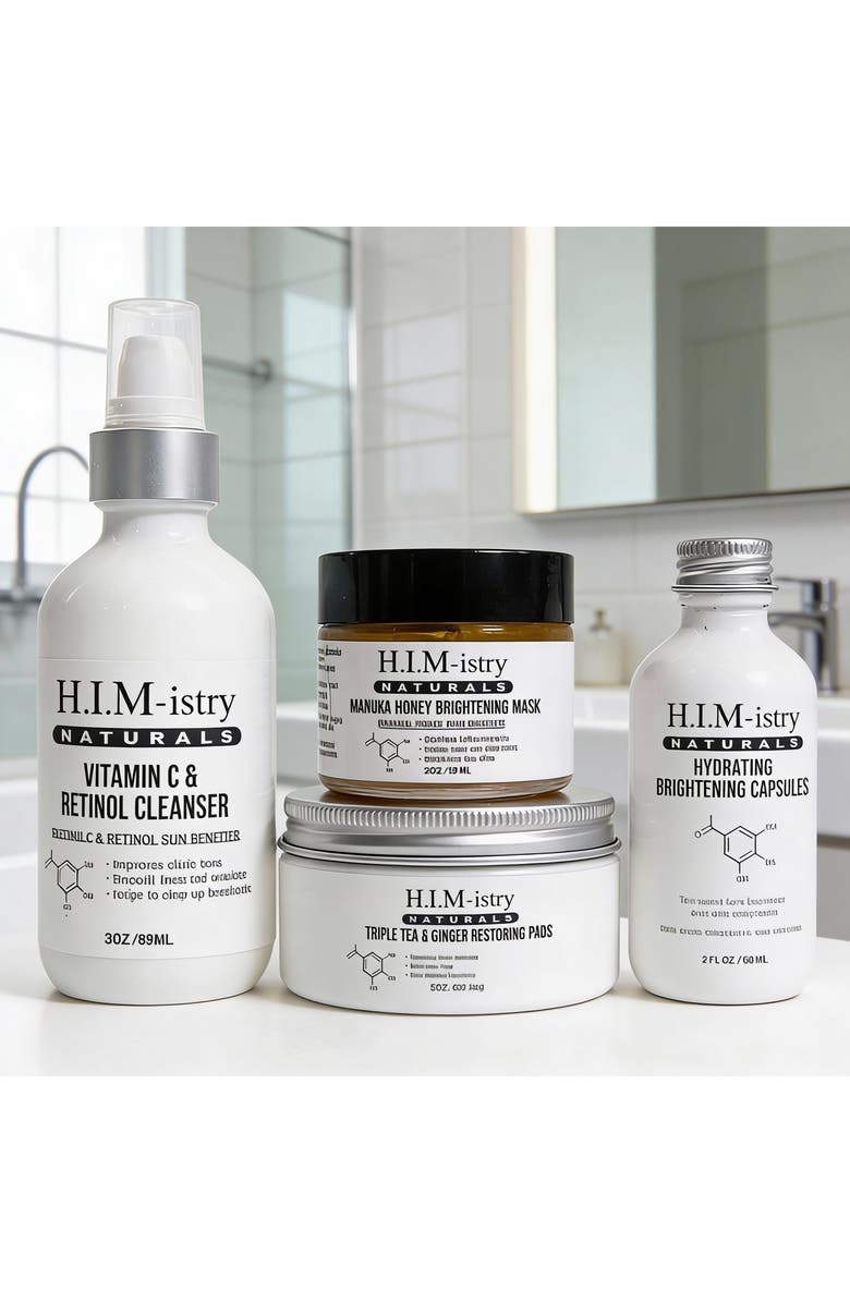 HIMistry Naturals Brighten Facial Protocol Set, Alternate, color,