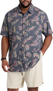 O'Neill Big & Tall Printed Performance Sport Shirt