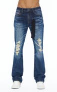 Cult of Individuality Lenny Distressed Bootcut Jeans