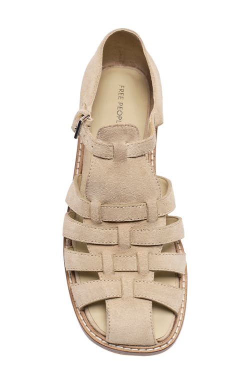 Free People Willow Fisherman Sandals Silt Suede