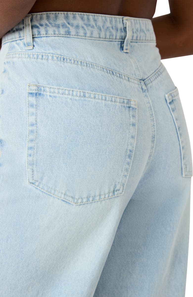 Steve Madden Sydnee Beaded Straight Leg Jeans, Alternate, color, Sulphur Spring