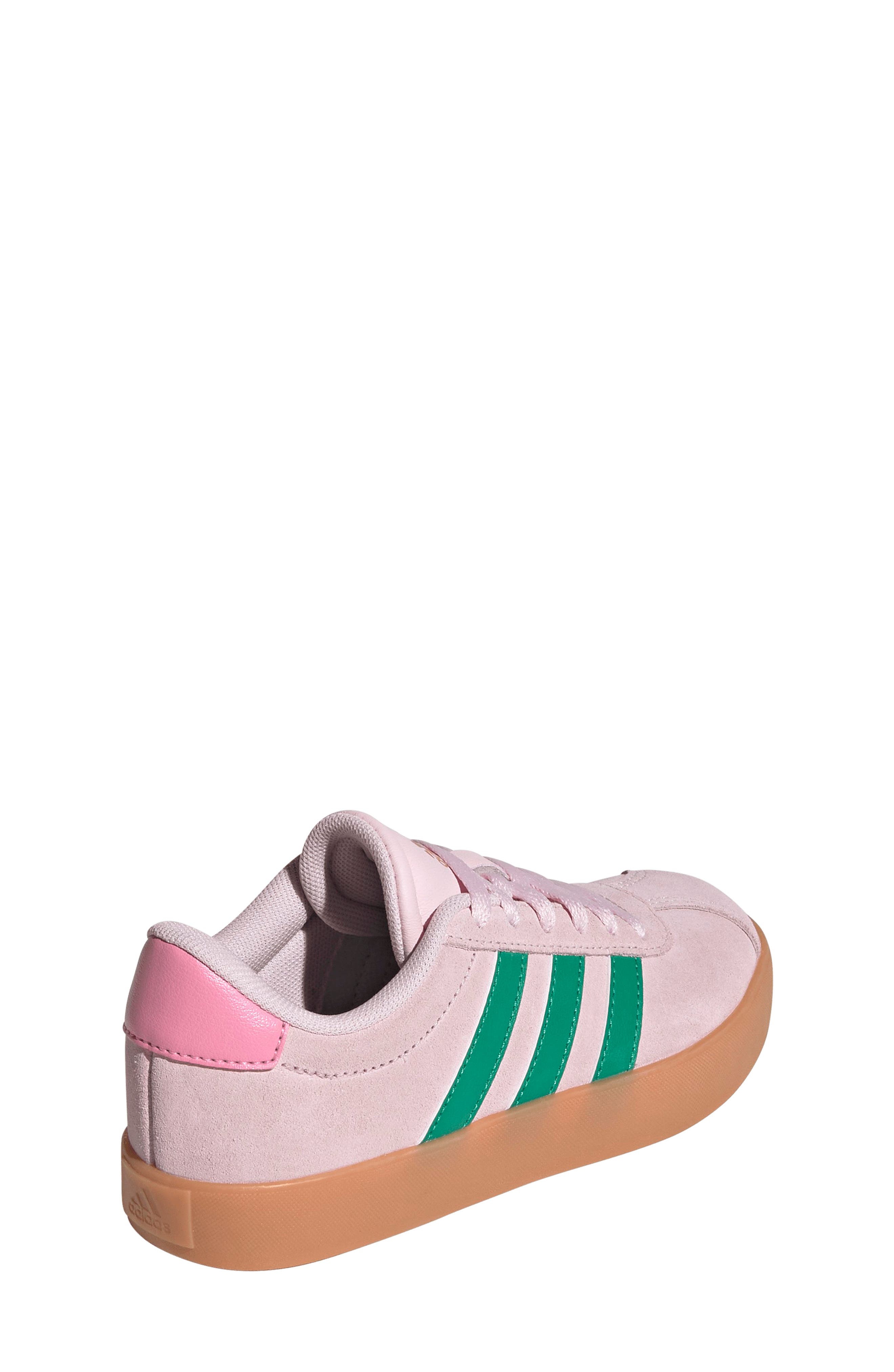 Kids' VL Court 3.0 Sneaker, Alternate, color, PINK/ GREEN