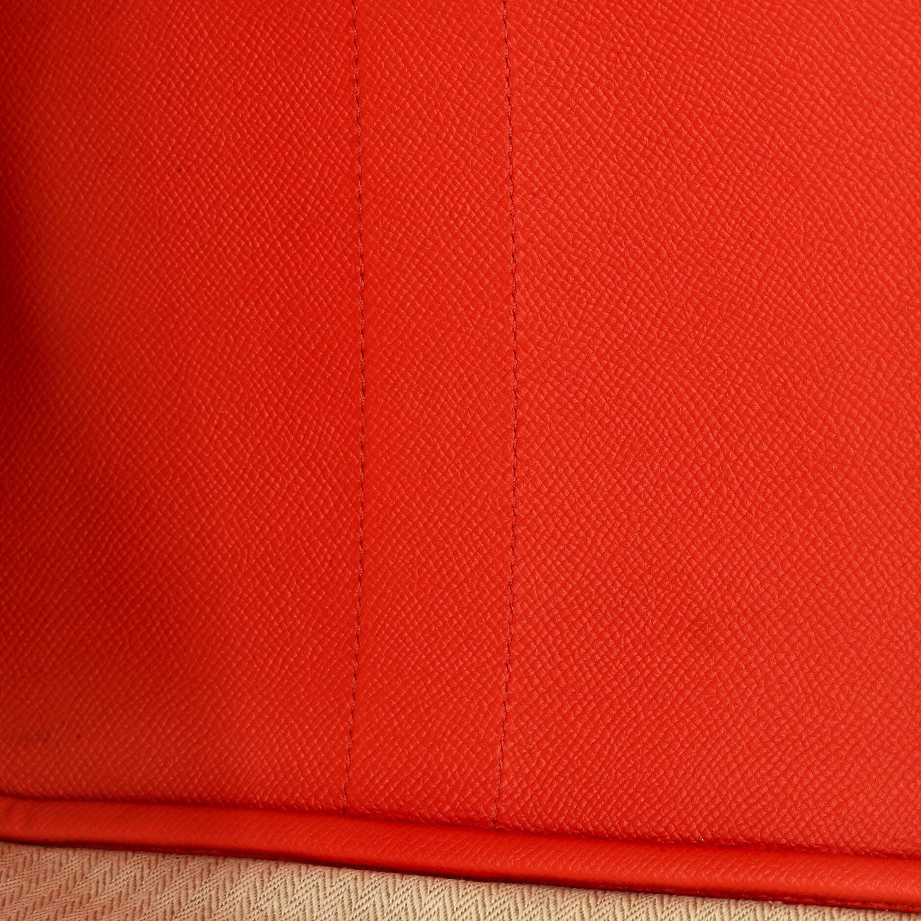 Pre-Owned Hermes Garden Party Tote Leather 36, Alternate, color, Rouge Pivoine