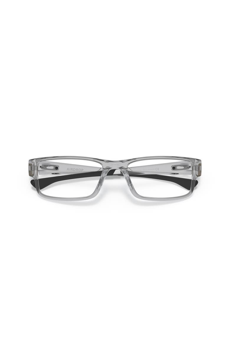 Oakley 59mm Rectangle optical glasses, Alternate, color, Grey