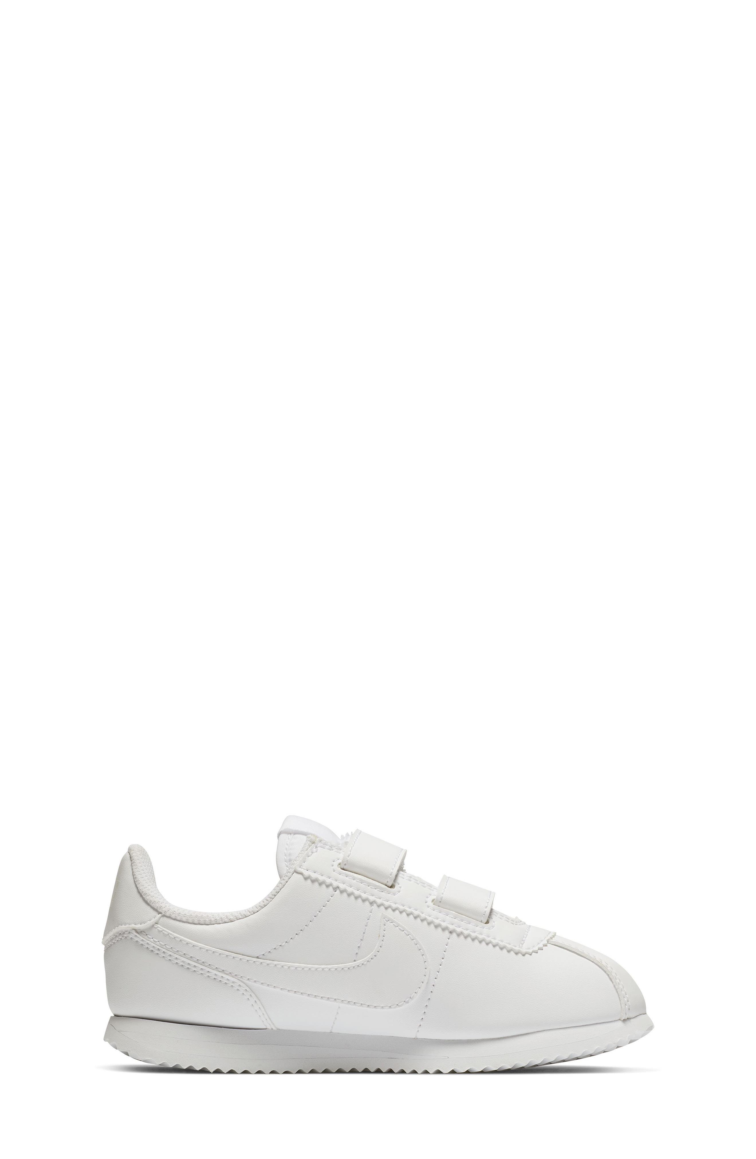 Nike Cortez Basic SL Sneaker, Alternate, color, White/ White/ White