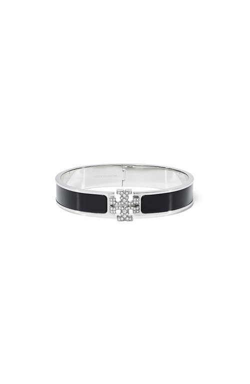 Tory Burch Icon Bracelet In Black
