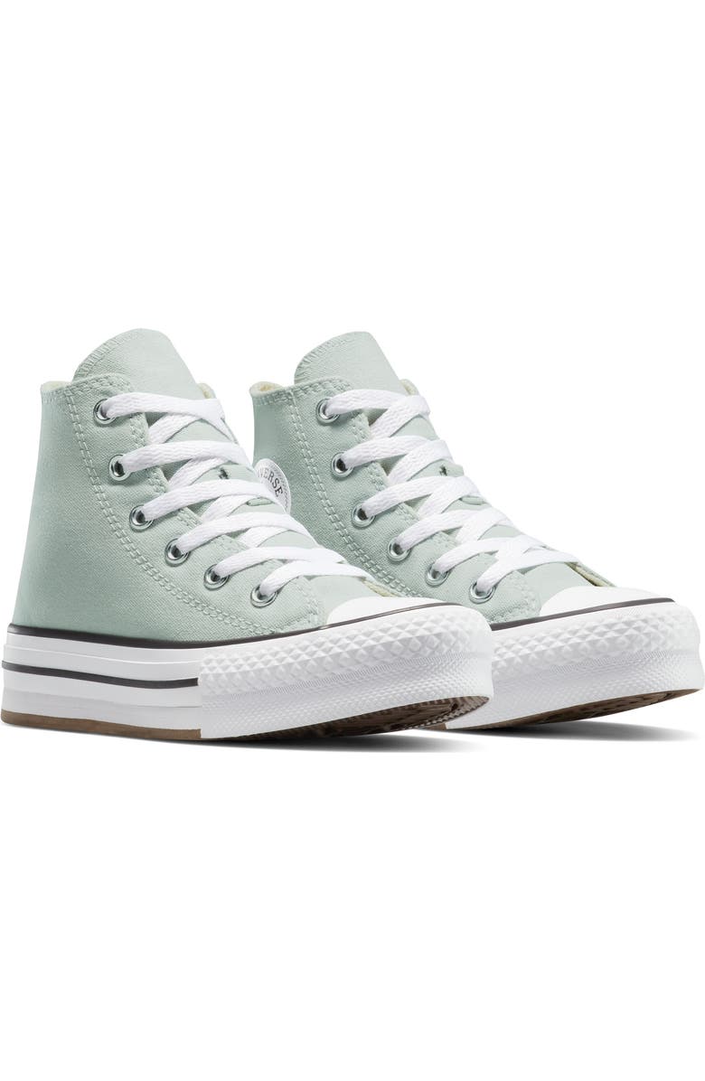 Converse Chuck Taylor<sup>®</sup> All Star<sup>®</sup> Lift High Top Sneaker, Main, color, Rainwashed Grey/ White