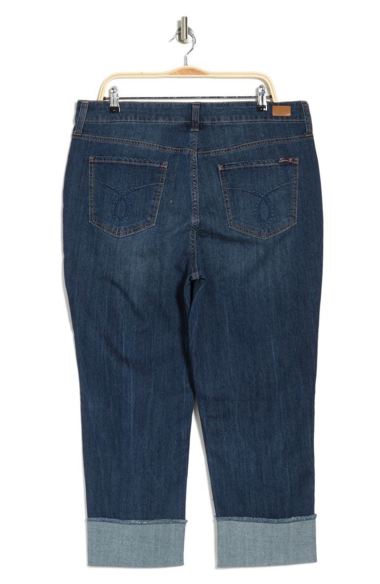 Seven7 Slim Straight Cuff Denim Jeans, Alternate, color, Avalon