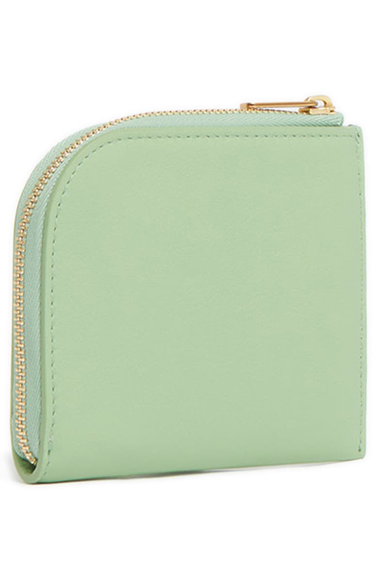 Mansur Gavriel Slim Leather Zip Wallet, Alternate, color, 