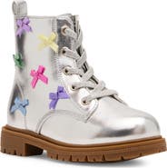 Steve Madden Kids' Fleur Faux Leather Boot