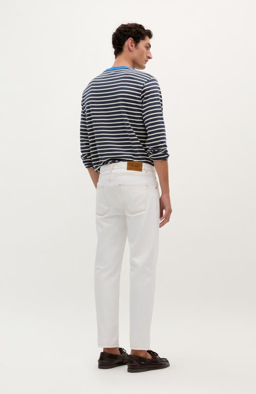 Scalpers Cropped Jeans In White