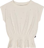 Joe's Jeans Kids' Sleeveless Peplum Waist Top