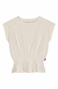 Joe's Jeans Kids' Sleeveless Peplum Waist Top