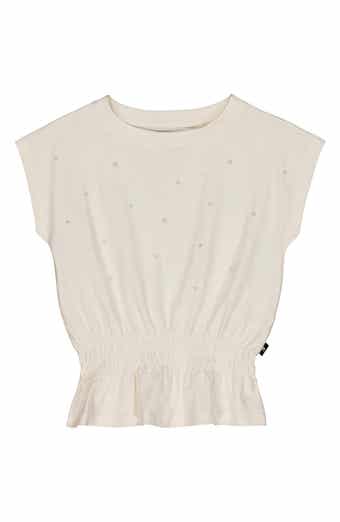 Joe's Jeans Kids' Sleeveless Peplum Waist Top