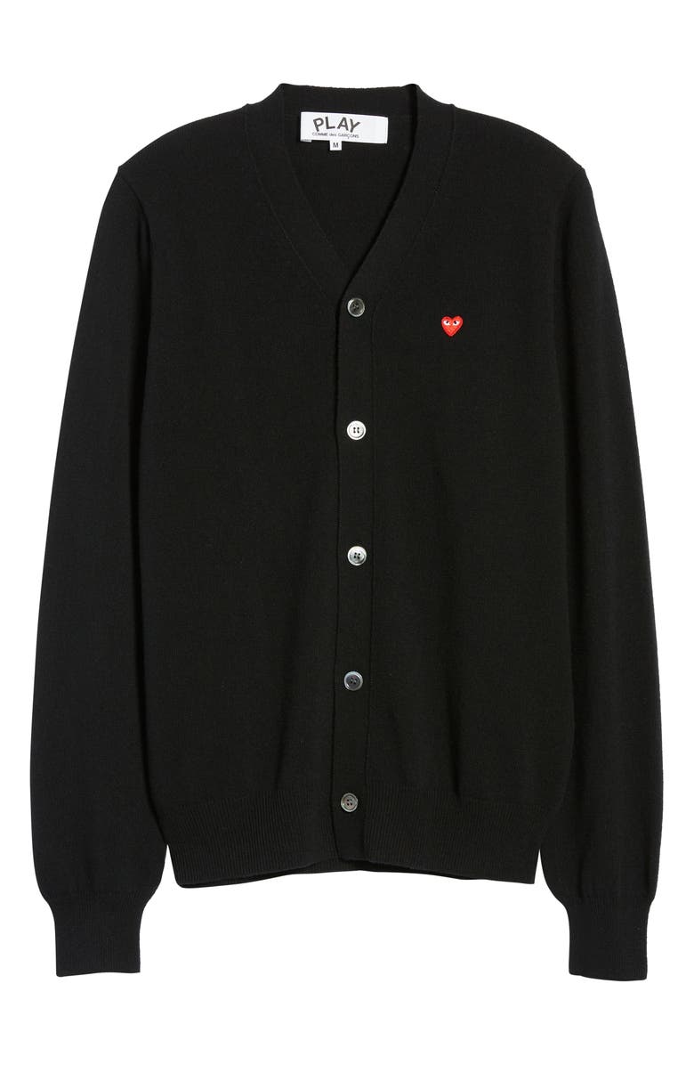 Comme des Garçons PLAY Small Heart Sweatshirt, Alternate, color,