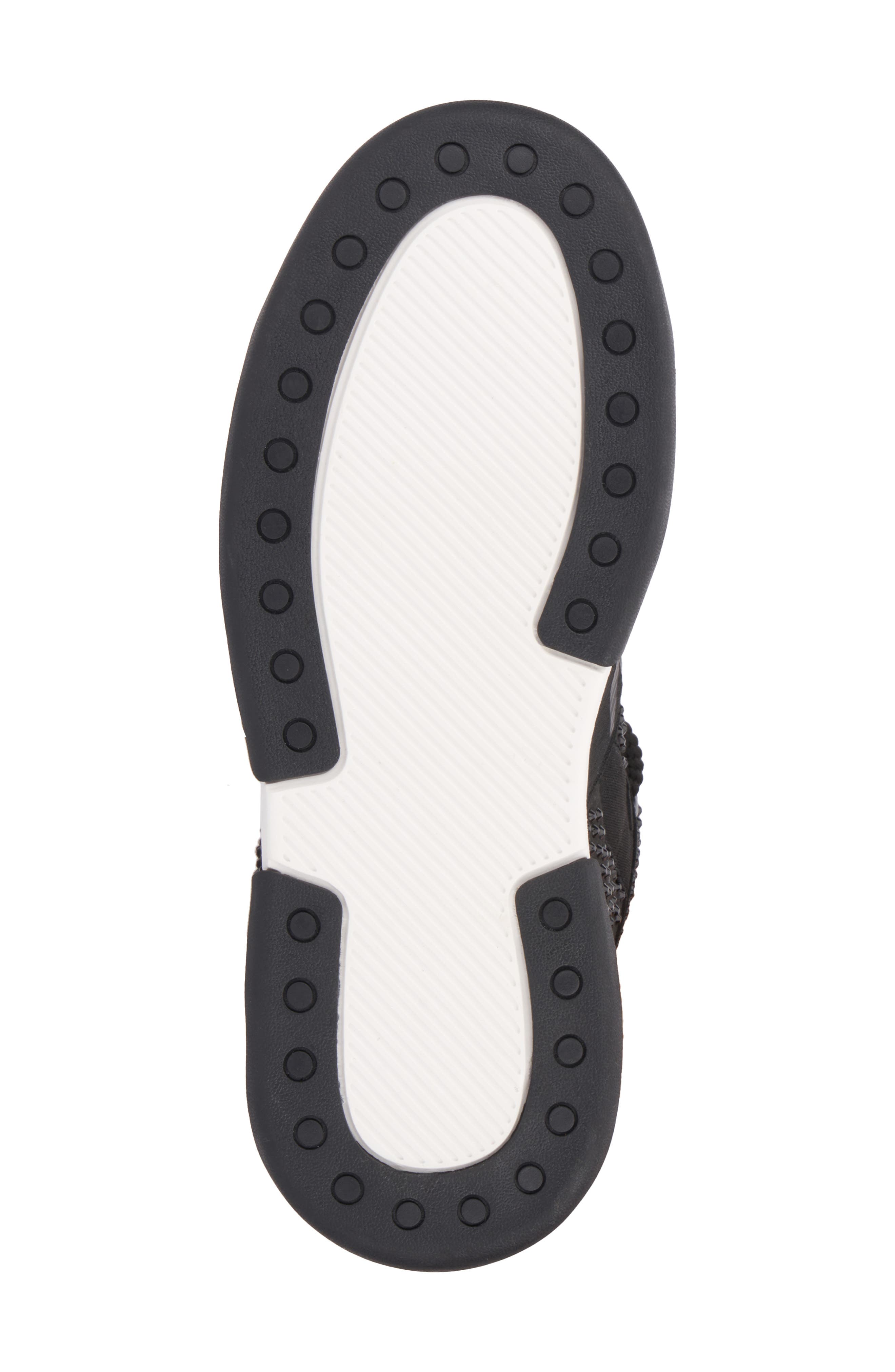 OLIVIA MILLER Lamia Rhinestone Sneaker, Alternate, color, Black