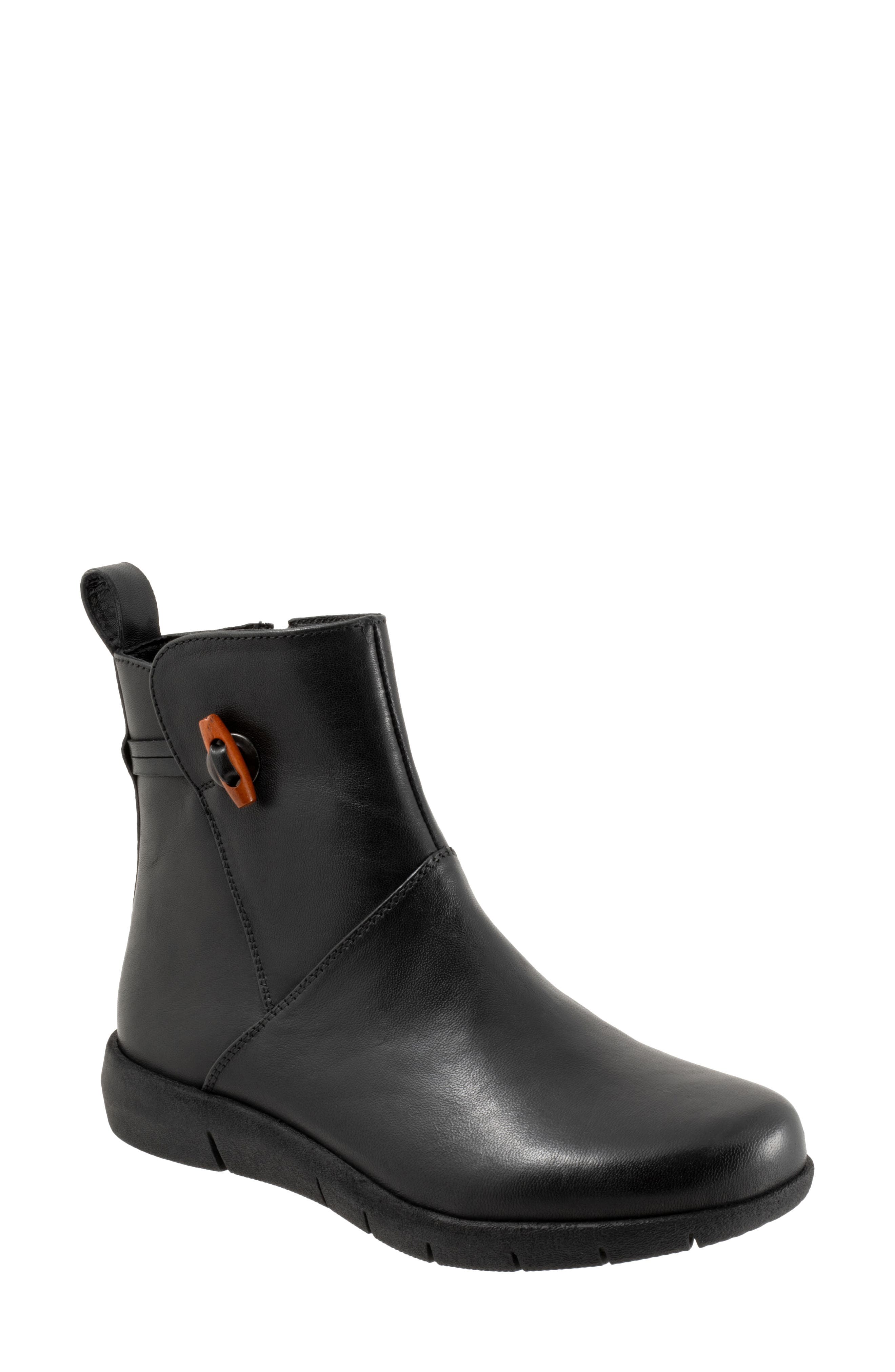 SoftWalk<sup>®</sup> Adelaide Bootie, Main, color, Black