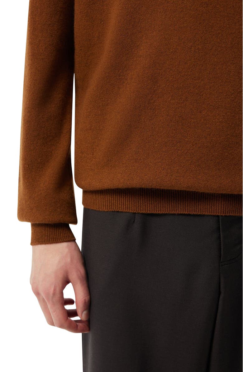 GOBI Mongolian Cashmere Cashmere Turtle Neck Sweater, Alternate, color, Chipmunk