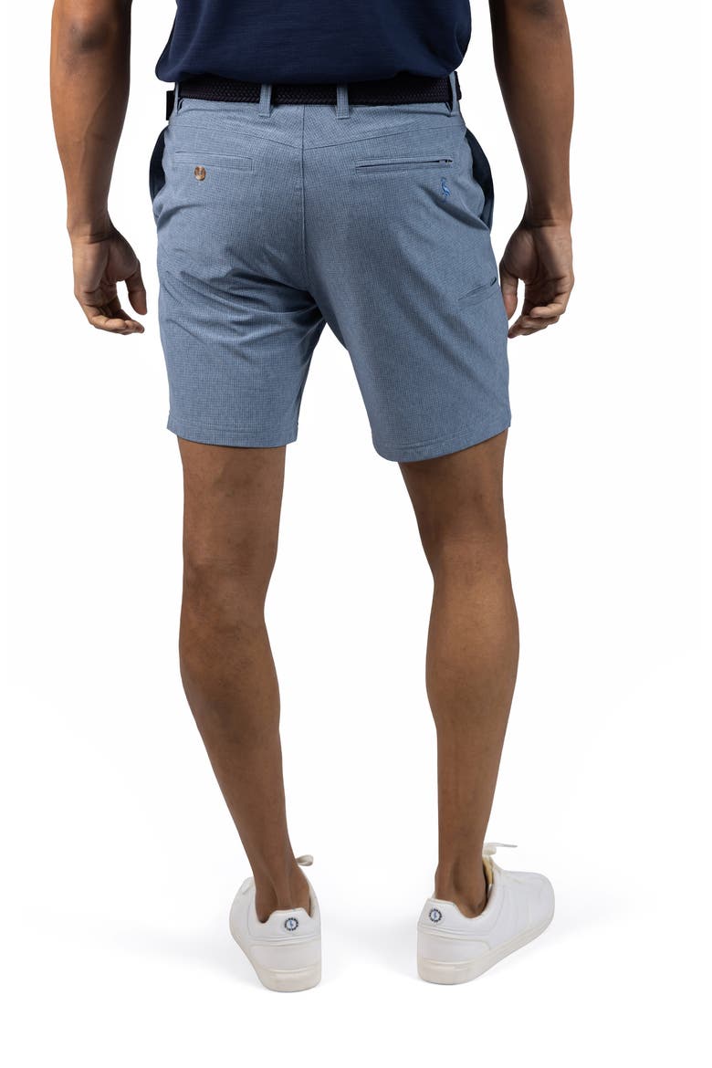 Grid Performance Shorts, Alternate, color, DENIM