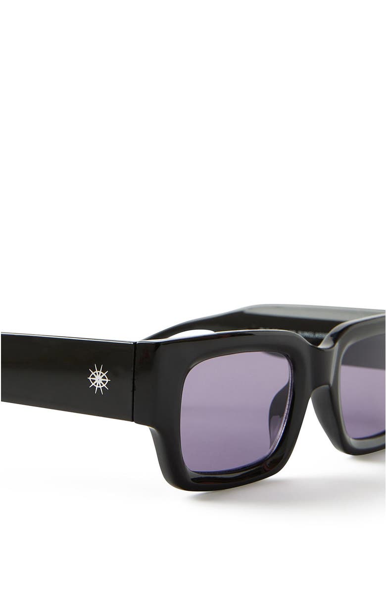 Cotton On Men's The Crawler Sunglasses, Alternate, color, Black Purple