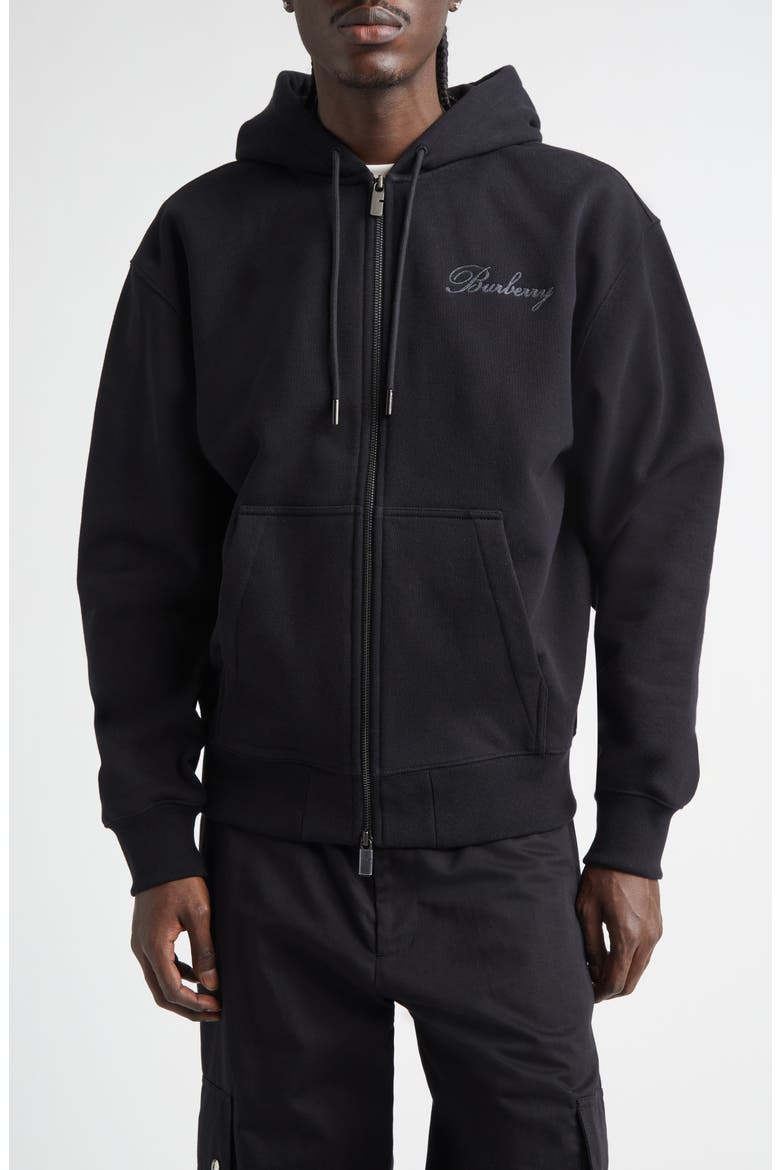 BURBERRY トップス　18M 86cm ボトムス　12M 80cm Rory Logo Embroidered Cotton French Terry Zip Hoodie (Men) | Nordstrom