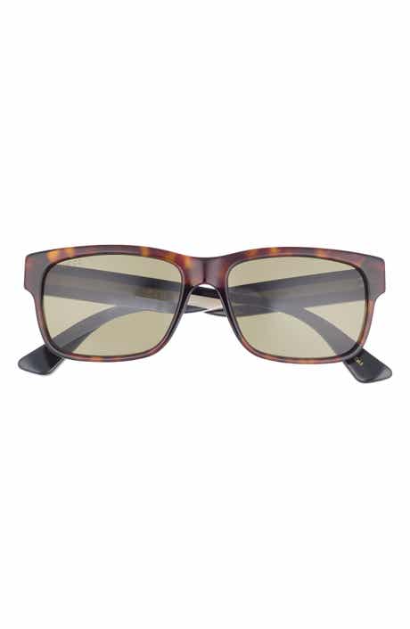 Gucci 56mm Square Sunglasses