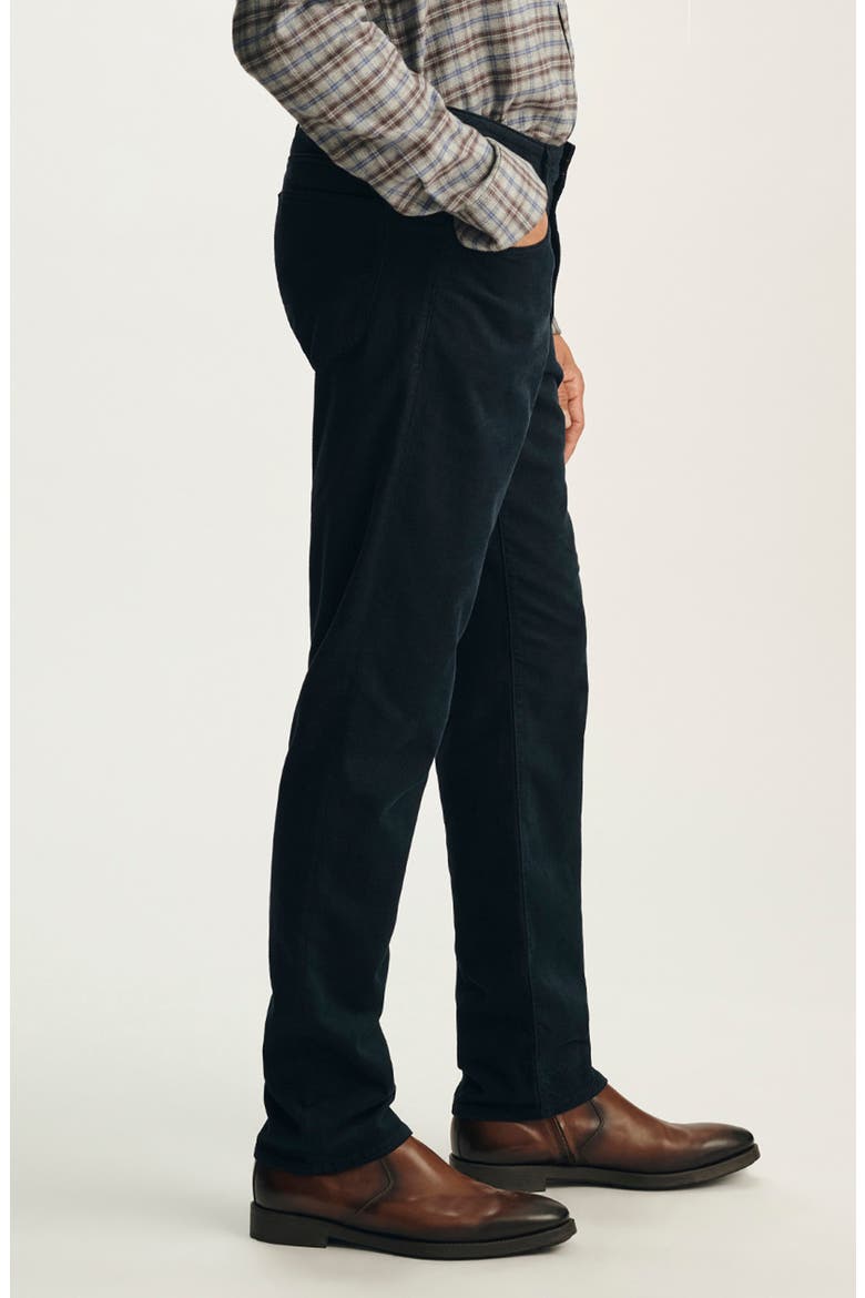 Charisma Relaxed Straight Leg Corduroy Pants, Alternate, color, MIDNIGHT DIAGONAL LUXE