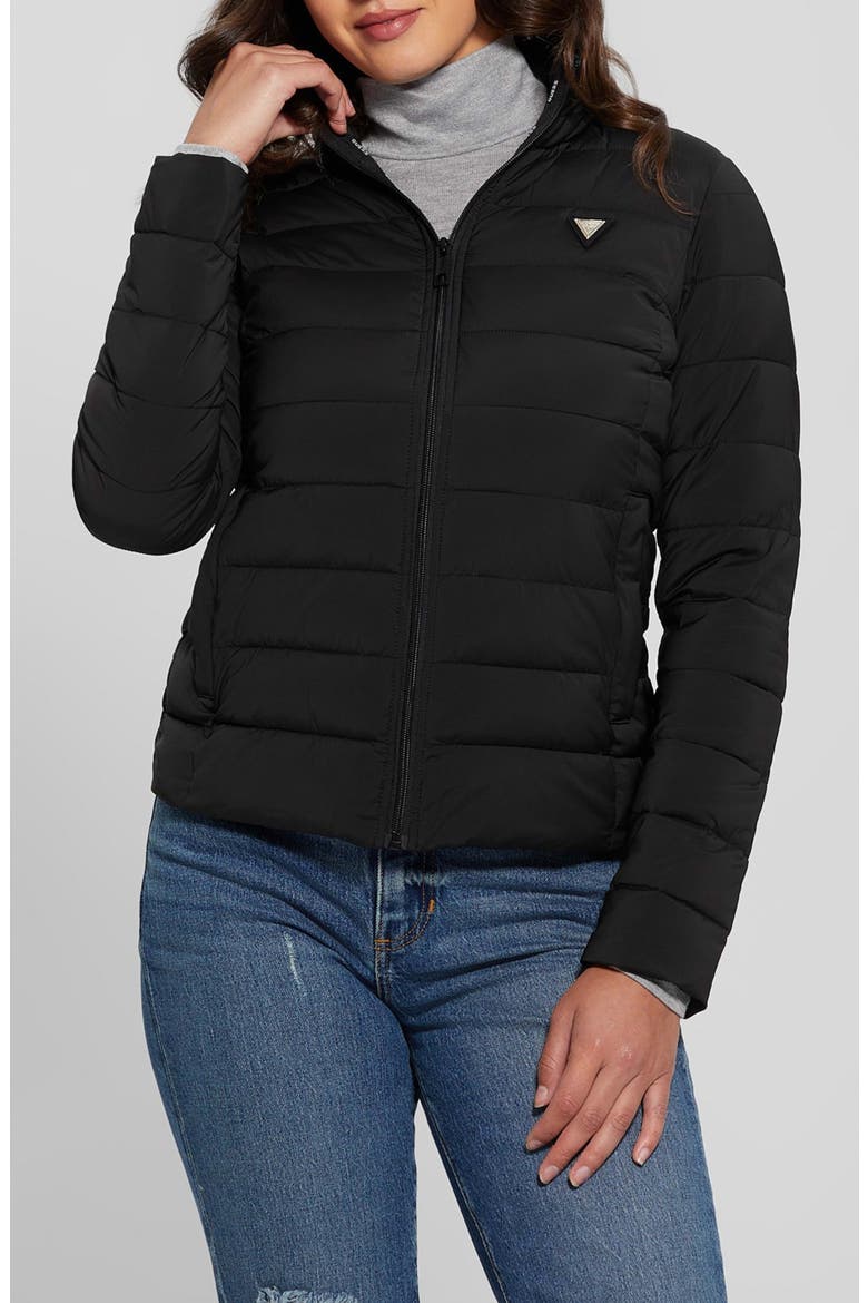 Diann Puffer Jacket, Main, color, JET BLACK A996