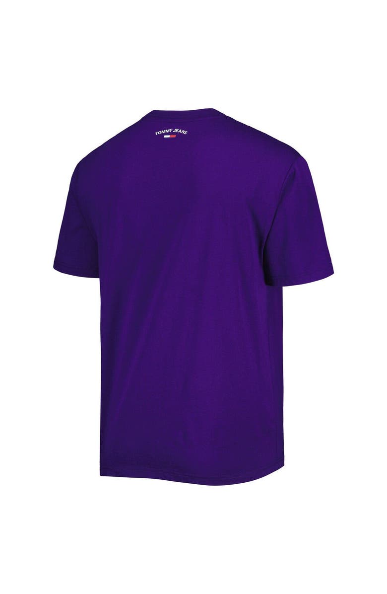 TOMMY JEANS Men's Tommy Jeans Purple Los Angeles Lakers Tim Backboard T-Shirt, Alternate, color, Purple