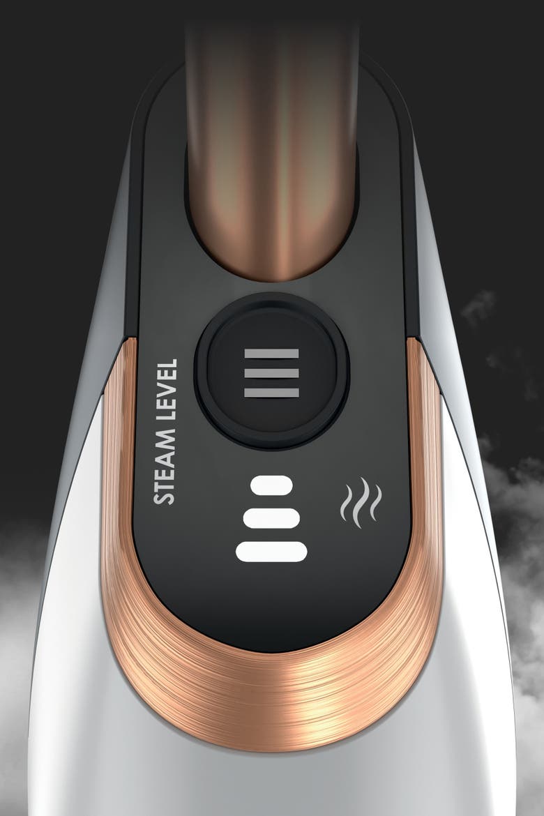 SteamSpot Steam Mop with Steam Blaster, Alternate, color, White & Poly Copper