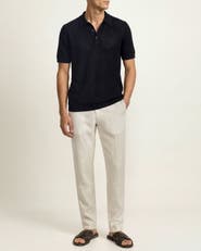 Orlebar Brown Keeling Classic Fit Cotton Silk Knitted Shirt