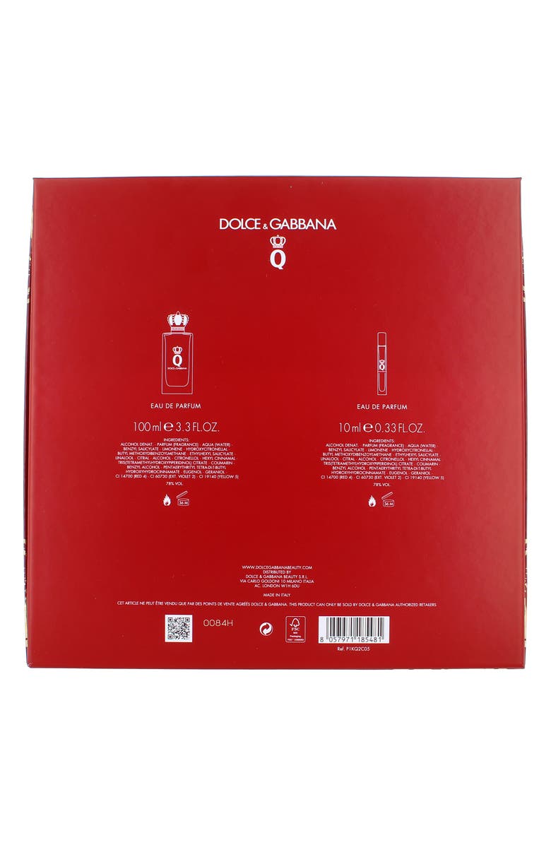 Dolce&Gabbana Q by Dolce&Gabbana Eau de Parfum Set $196 Value, Alternate, color,