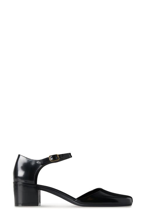 The Row Penelope Ankle Strap Pump In Black