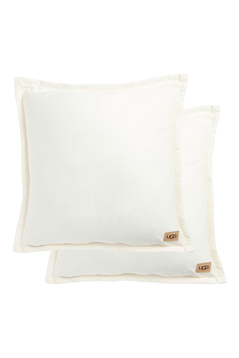 Coco Reversible Accent Pillow, Alternate, color, SNOW