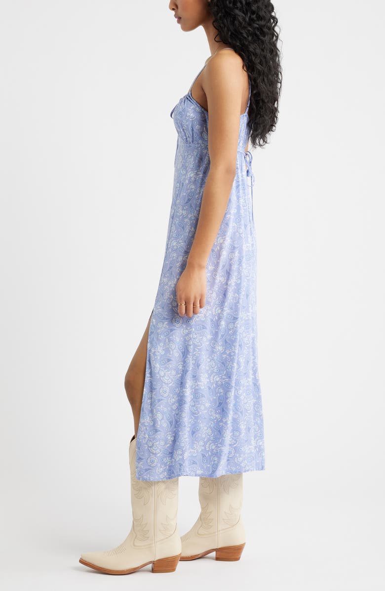 BP. Paisley Sundress, Alternate, color, Blue- White Elisabeth Paisle