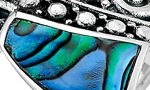 Samuel B. Silver Abalone Ring In Silver