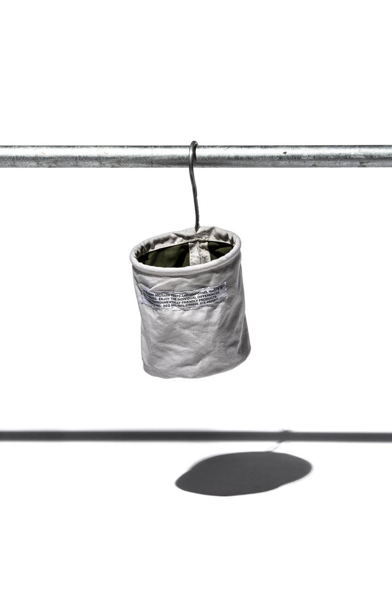 PUEBCO Vintage Material Hook Basket, Alternate, color, White