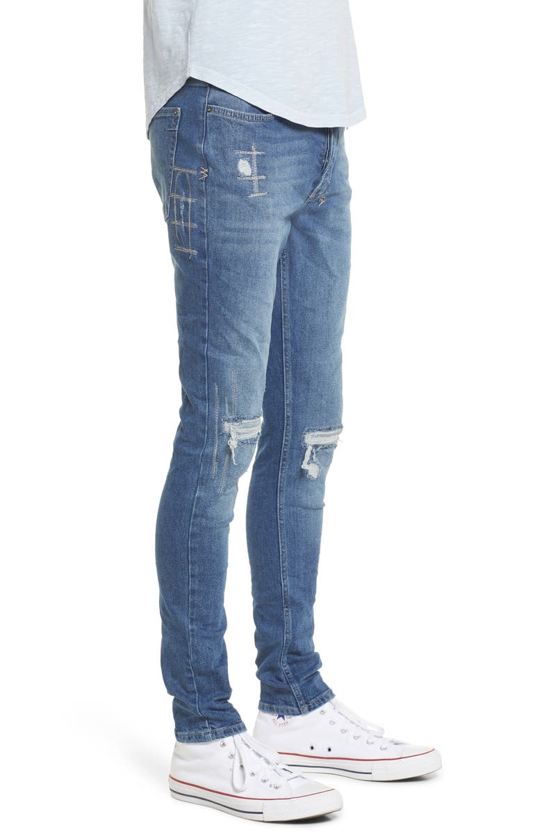 Ksubi Van Winkle Ol Town Trashed Skinny Jeans | Nordstromrack