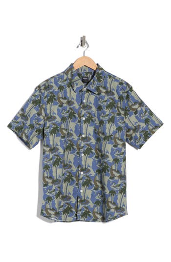 Union Promenade Button-up Shirt In Multi