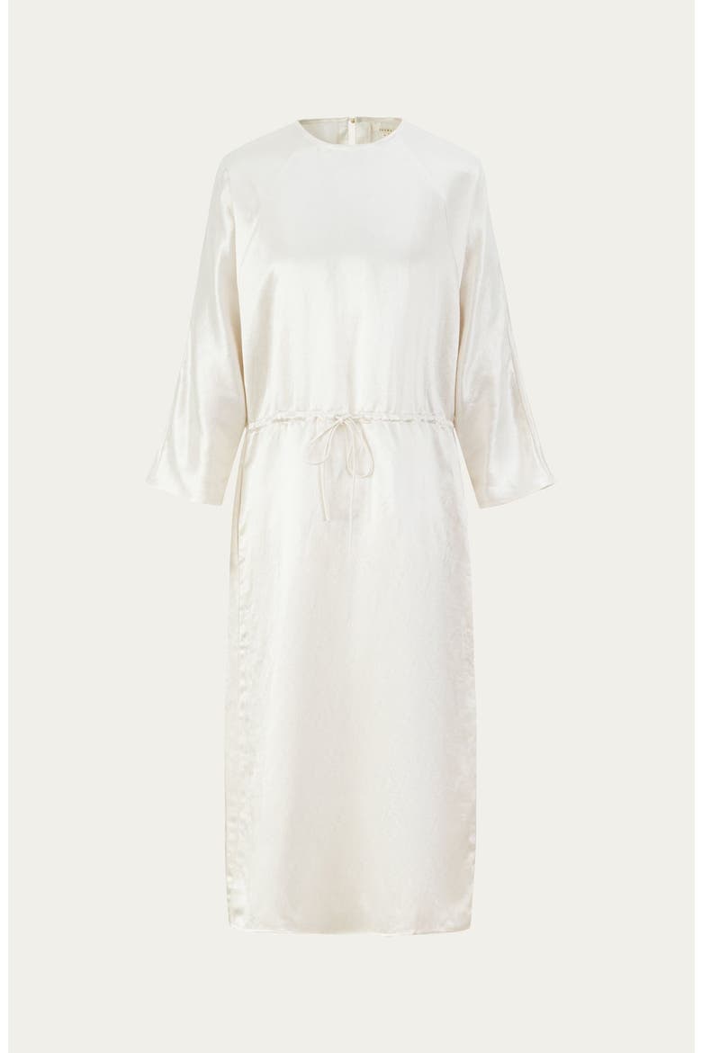 Aven 3/4 Sleeve Raglan Dress, Alternate, color, white-pearl