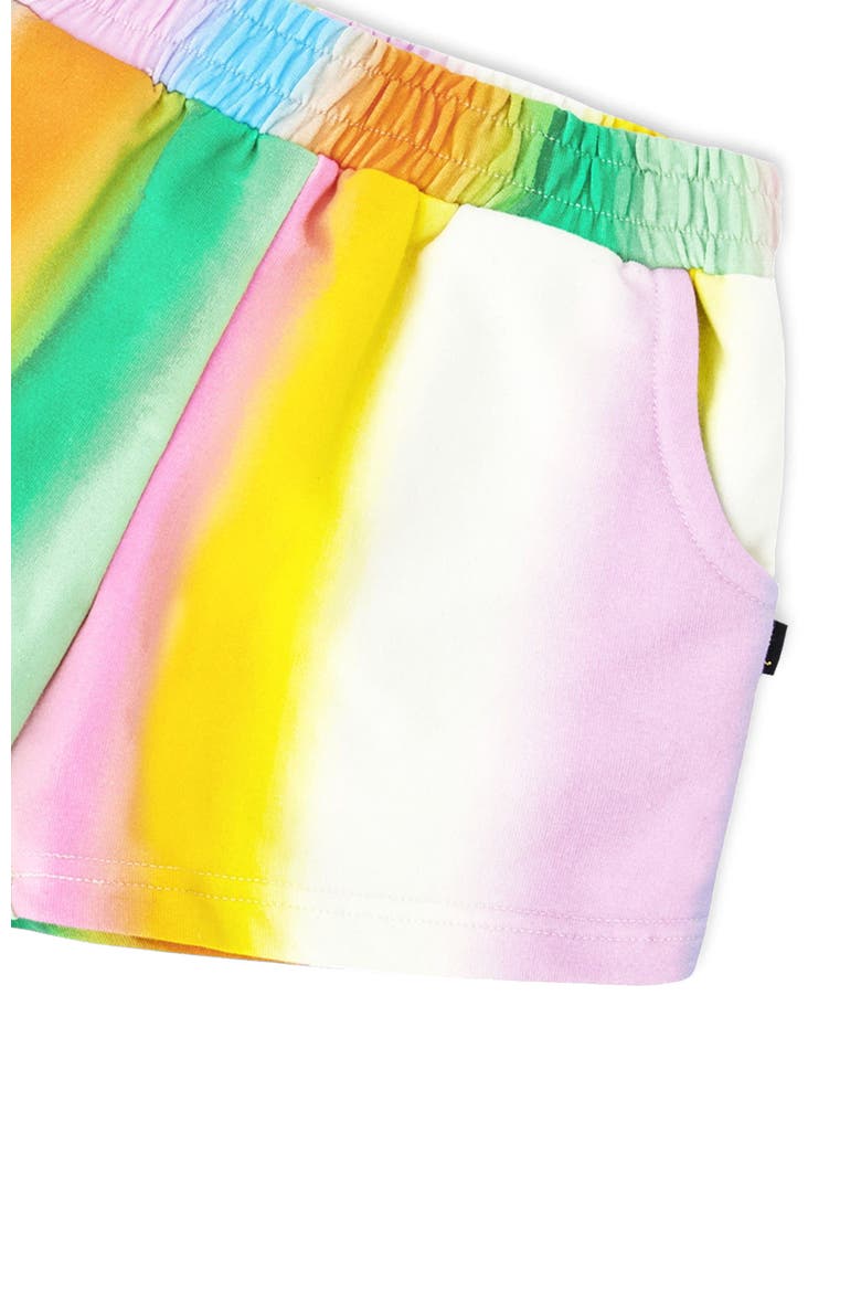 French Terry Shorts, Alternate, color, Multicolor