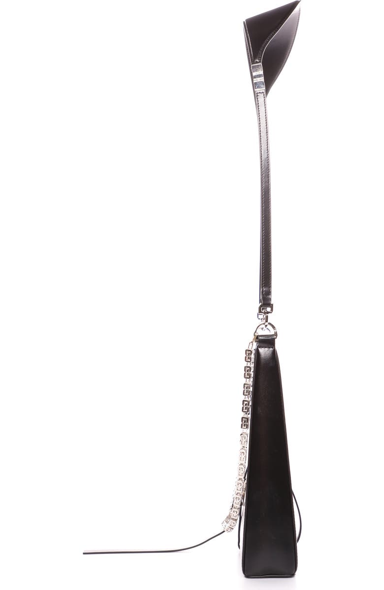 Givenchy Small Cutout Chain Strap Leather Crossbody Bag, Alternate, color,