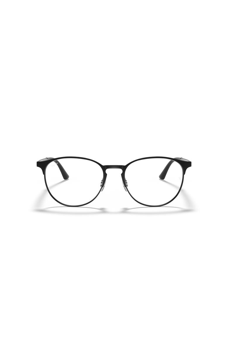 Ray-Ban 53mm Phantos optical glasses, Alternate, color, Black