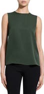 Theory Sleeveless Silk Blouse