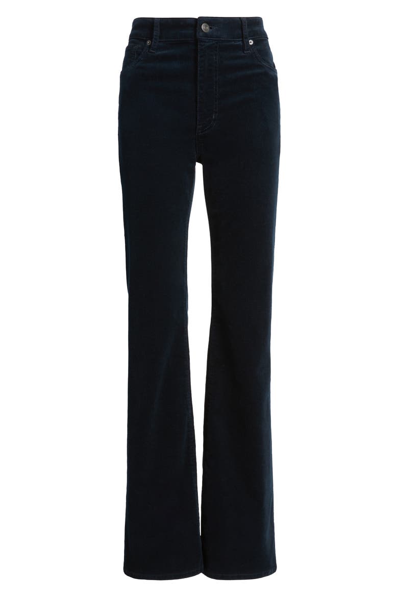 The Reboot High Waist Bootcut Corduroy Jeans, Alternate, color, NAVY