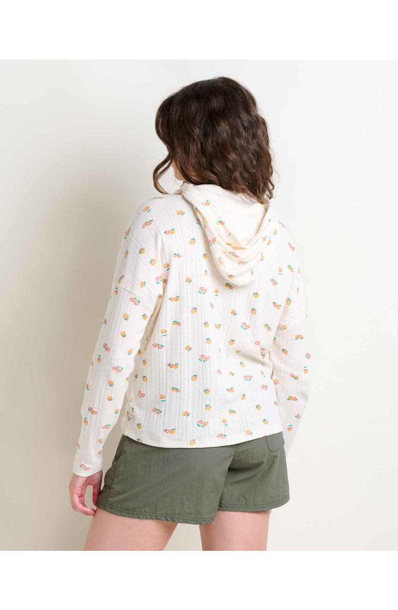 Toad & Co Foothill Pointelle Long Sleeve Hoodie, Alternate, color,