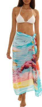 Trina Turk Cyclades Cover-Up Pareo