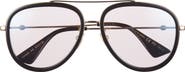 Gucci 57mm Aviator Sunglasses